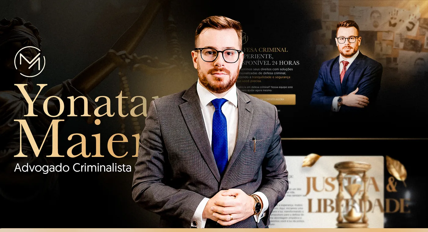 Yonatan, Página de vendas para advocacia criminal, página completa