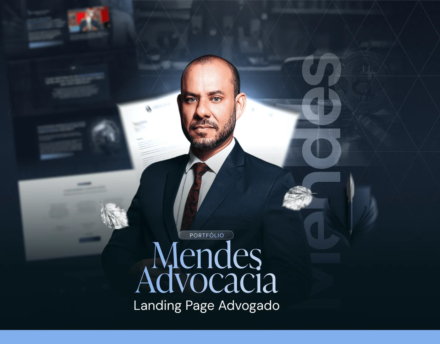 Mendes Advocacia · Landing page para advocacia
