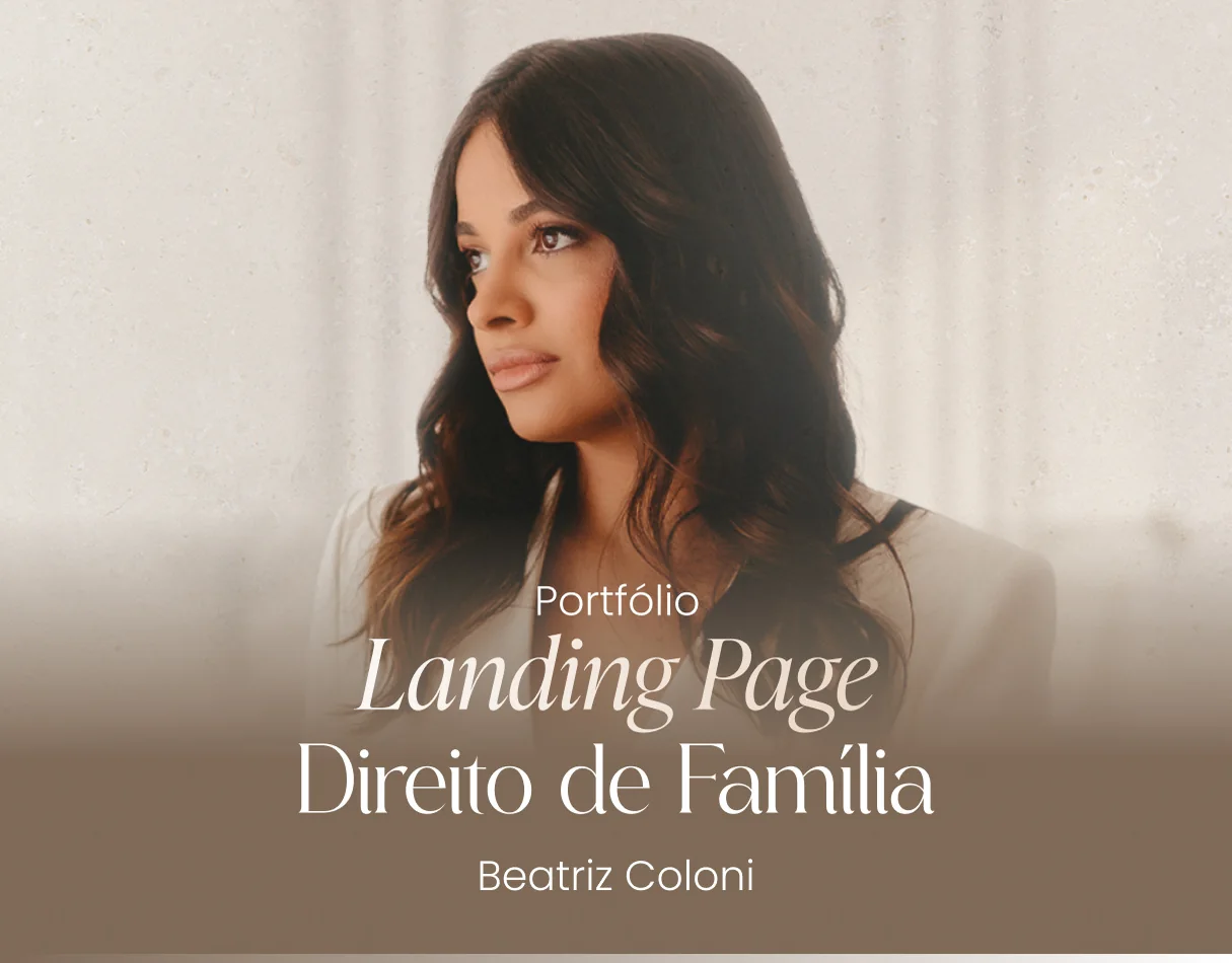 Beatriz Coloni · Landing page para direito de família