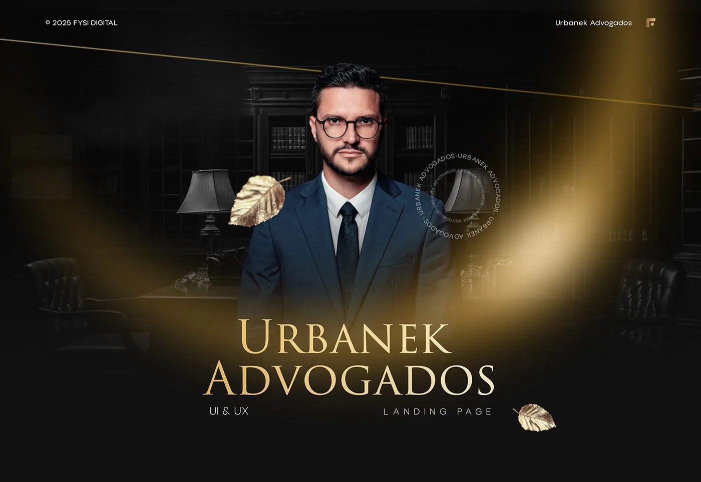 Urbanek Advogados, Landing page para advocacia criminal, página completa