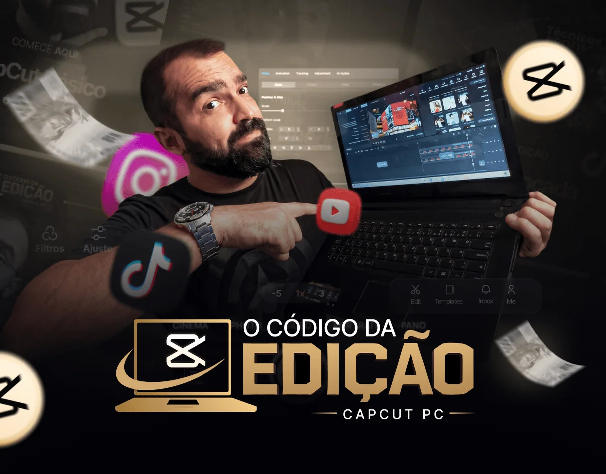O Código da Edição · Página de vendas para curso de edição de vídeo
