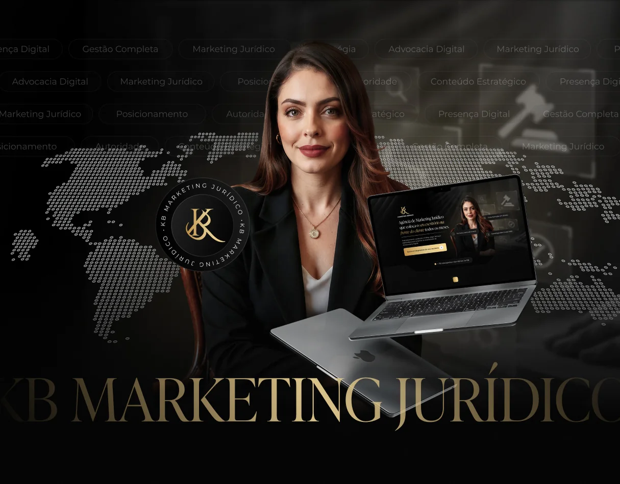 Marketing Jurídico · Página de vendas para marketing para advogados